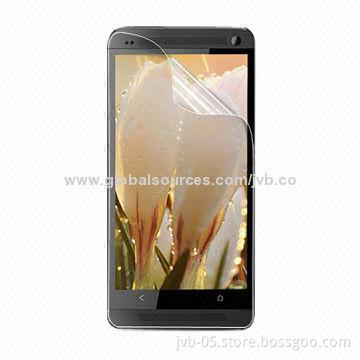 Anti-fingerprint Screen Protector for HTC One M8, with 3H Hardness